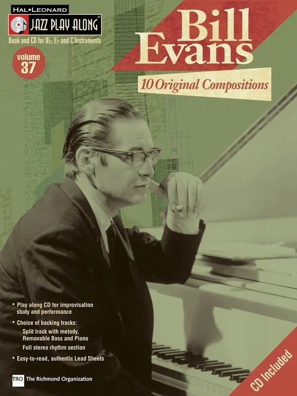 Bill Evans Jazz Play Along V37 Book/CD (Softcover Book/CD)