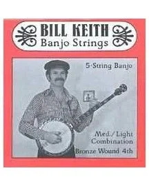 Bill Keith Bronze 5-String Banjo Set, Red Label