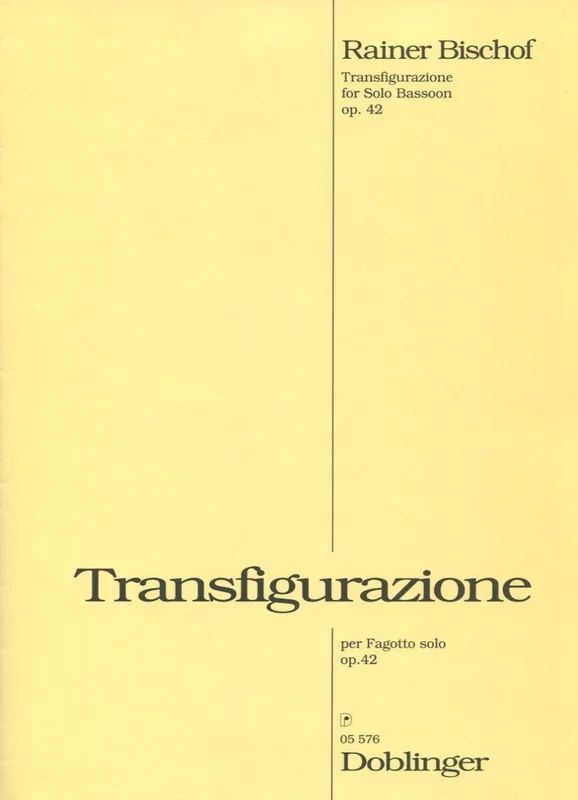 Bischof: Transfigurazione, Op. 42