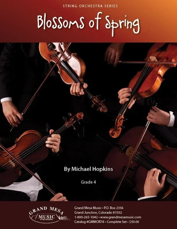 Blossoms Of Spring Score/Parts Book