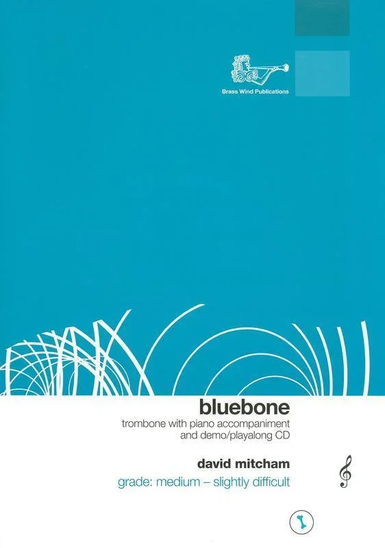 Bluebone Treble Clef Softcover Book/CD