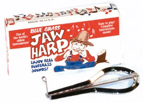 Bluegrass Jaw Harp Nickel Plated Steel – Made in the USA