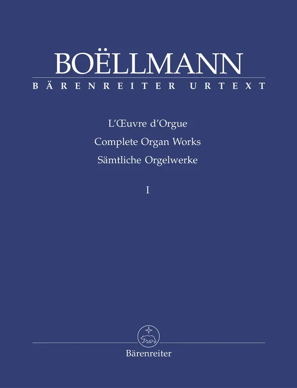 Boellmann: Complete Organ Works – Book 1