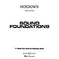 Boosey and Hawkes Hoedown (Full Score) Concert Band Level 1.5 Composed by John Stout Standard