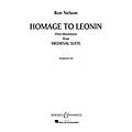 Boosey and Hawkes Homage to Leonin (No. 1 from Medieval Suite) Concert Band Composed by Ron Nelson Standard