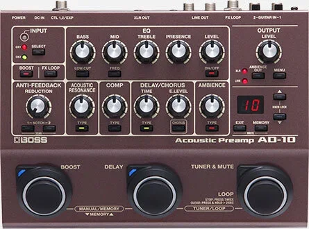 Boss Acoustic Guitar Preamp Pedal