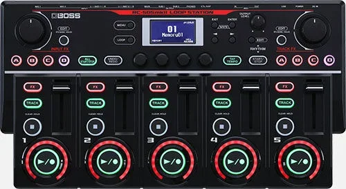 BOSS RC-505mkII Loop Station – 5 Stereo Tracks, 4 FX, Desktop Looper for Live Performance and Music Creation