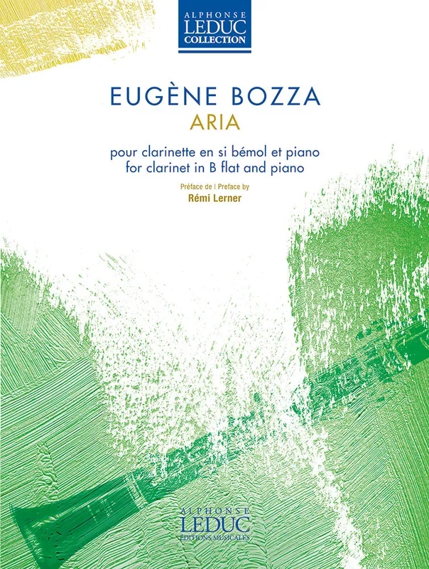 Bozza: Aria (for clarinet & piano)