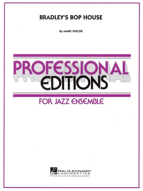 Bradleys Bop House Pe5 (Music Score/Parts)