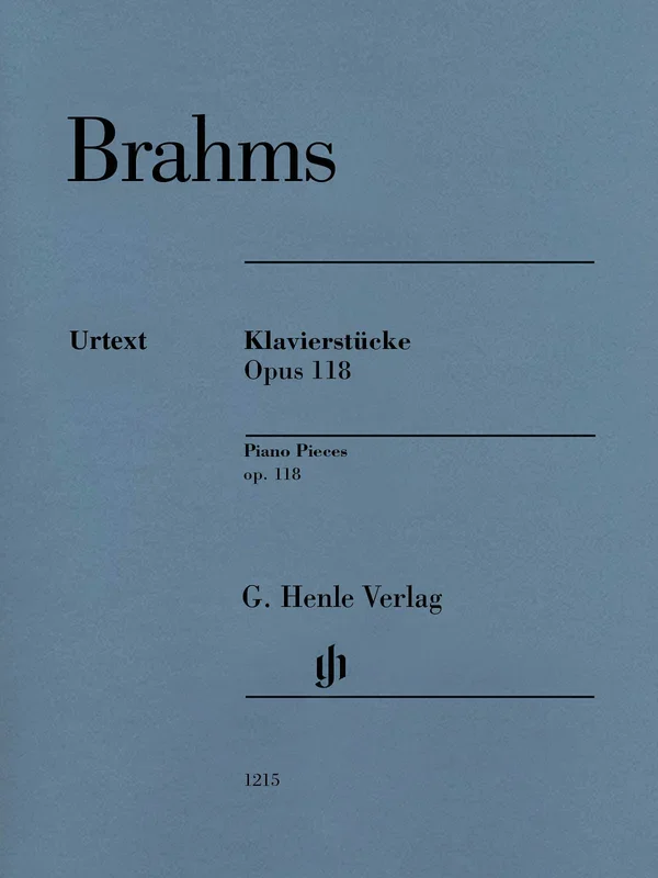 Brahms: Piano Pieces, Op. 118