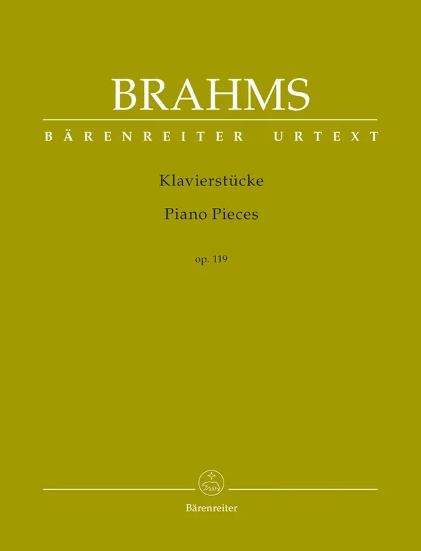 Brahms: Piano Pieces, Op. 119