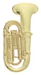 Brass Pin – Tuba