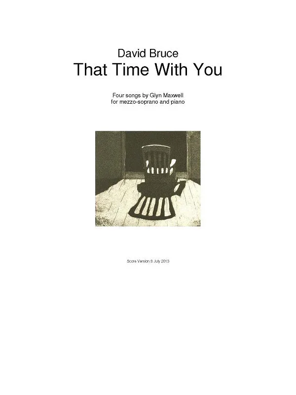 Bruce: That Time with You