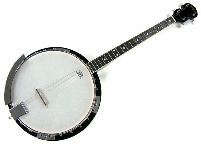 Bryden 4 String Tenor Banjo Striped Mahogany Resonator Mahogany Neck