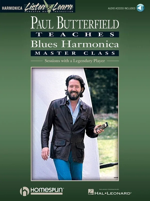 Butterfield – Blues Harmonica Master Class Book/Online Audio (Softcover Book/Online Audio)