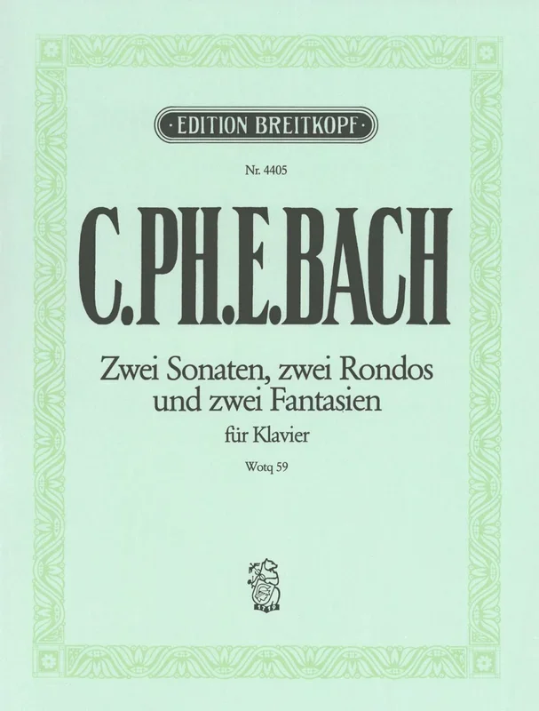 C.P.E. Bach: Keyboard Sonatas, Fantasies and Rondos, Wq. 59