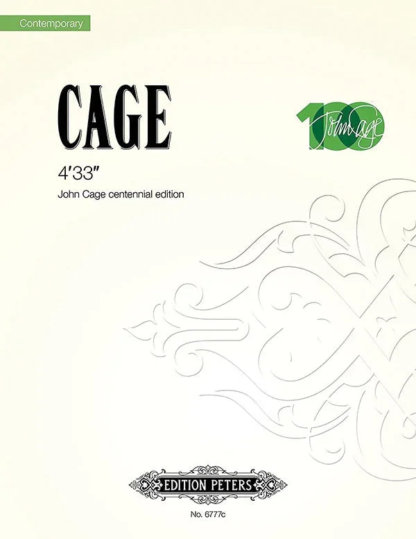 Cage: 4’33”