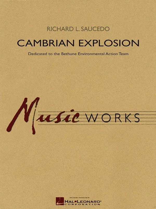 Cambrian Explosion Mw5 (Music Score/Parts/CD)