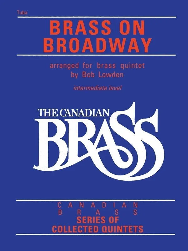 Canadian Brass Brass On Broadway Tuba (Softcover Book)
