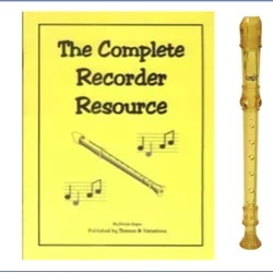 Canto 1-pc Yellow Recorder & Recorder Resource Kit Book
