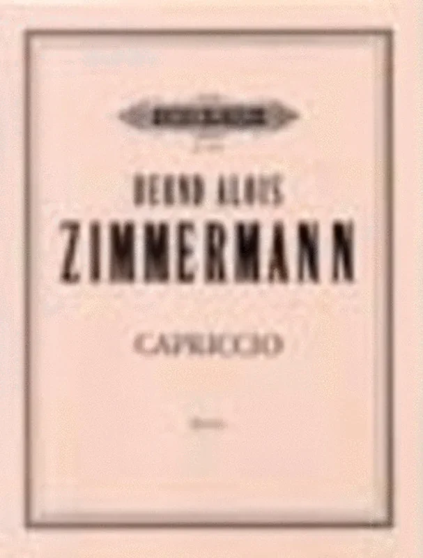 Capriccio Improvisations On Folk Song Themes (Softcover Book)