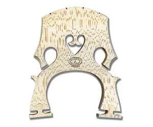 Cello Bridge-Aub-Mir Adjustable Hgh 3/4