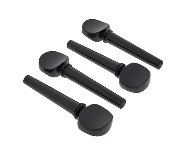 Cello Peg-Ebony Good Qual.1/4 (Single Peg)