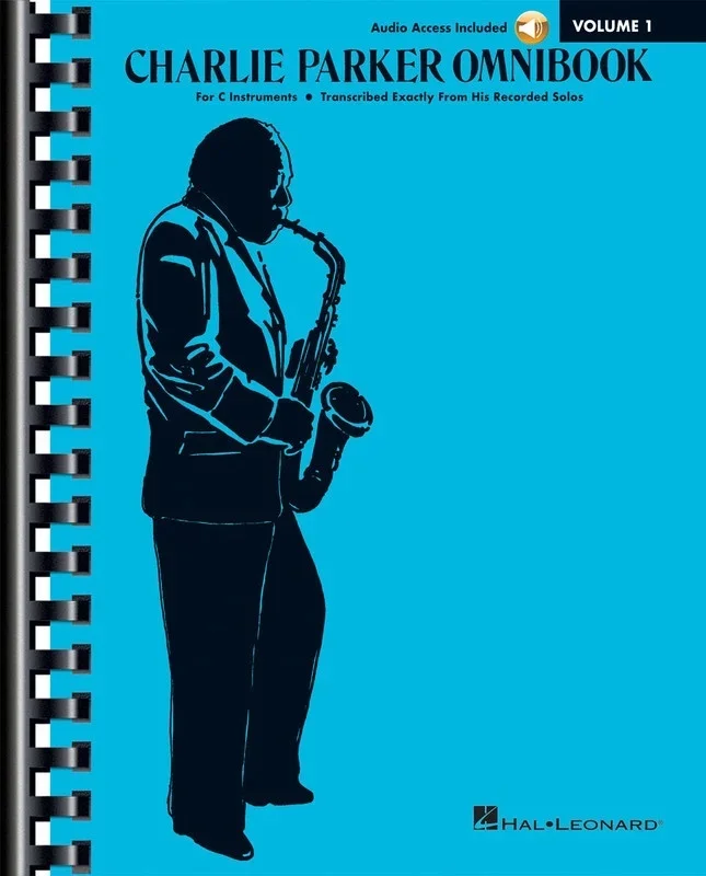 Charlie Parker Omnibook Vol 1 C Inst Book/Online Audio