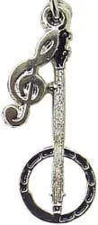 Charm/Zipper Pull – Banjo