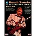 Cherry Lane Derek Trucks Legendary Licks Book/CD Standard