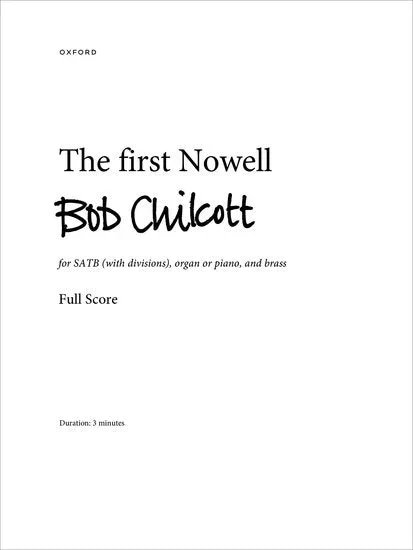 Chilcott: The first Nowell