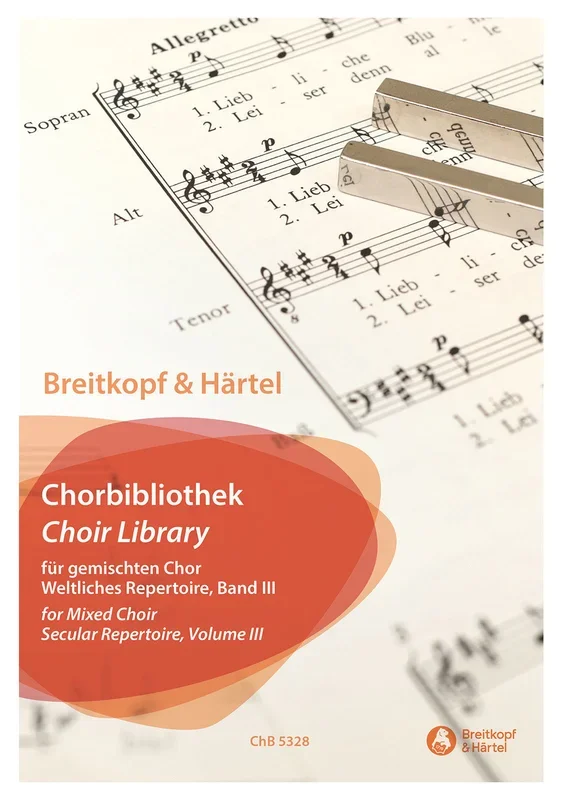 Choir Library for Mixed Choir – Secular Repertoire Volume 3