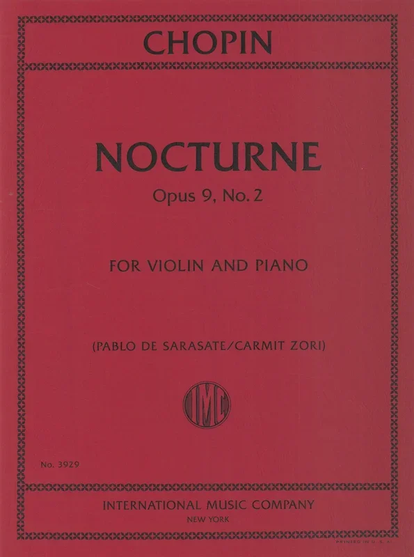 Chopin: Nocturne, Op. 9, No. 2 (arr. for violin & piano)