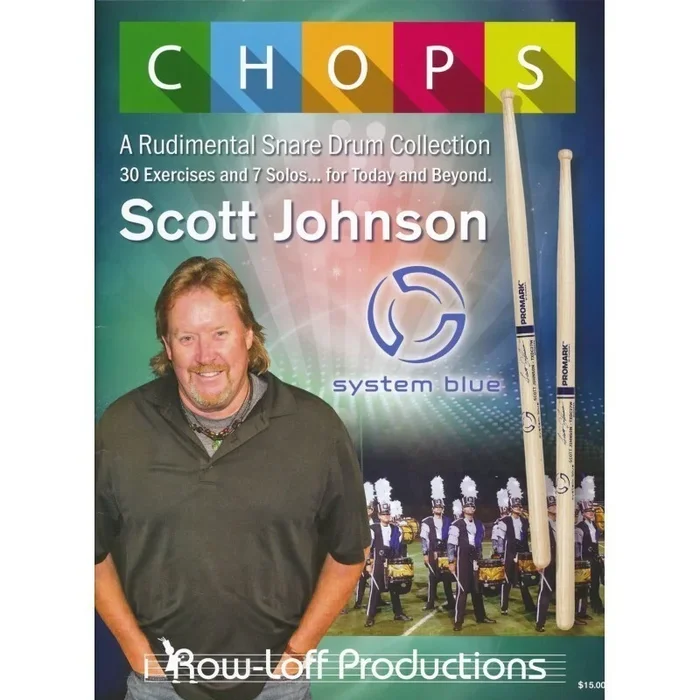 Chops – A Rudimental Snare Drum Collection (Softcover Book)