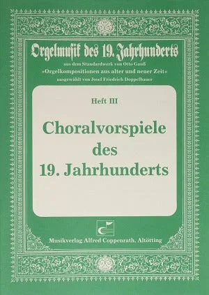 Chorale Preludes from the 19th Century