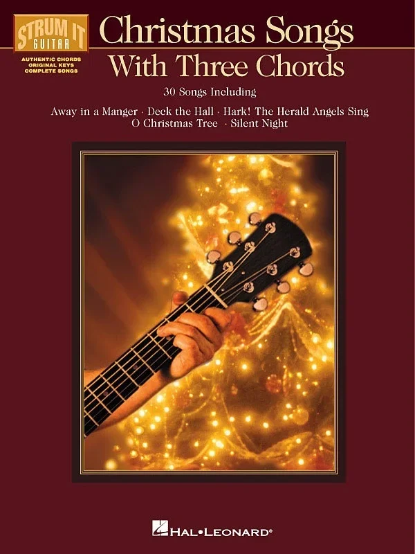 Christmas Songs With 3 Chords Strum It Guitar (Softcover Book)