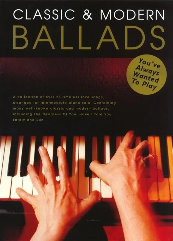 Classic And Modern Ballads Book