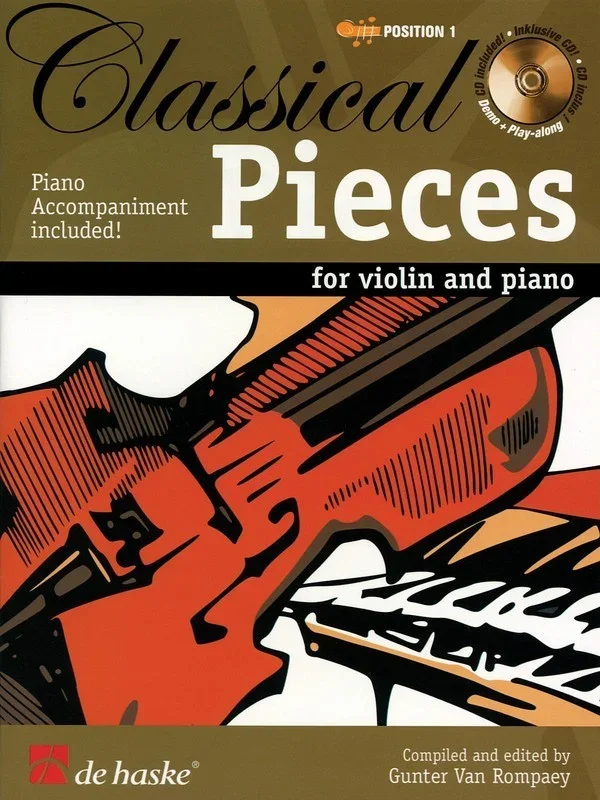 Classical PIECES 1st POSTIONS Book/CD