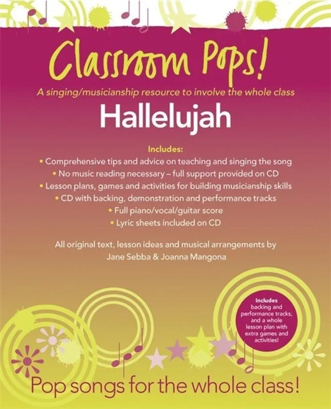 Classroom Pops Hallelujah Book/CD