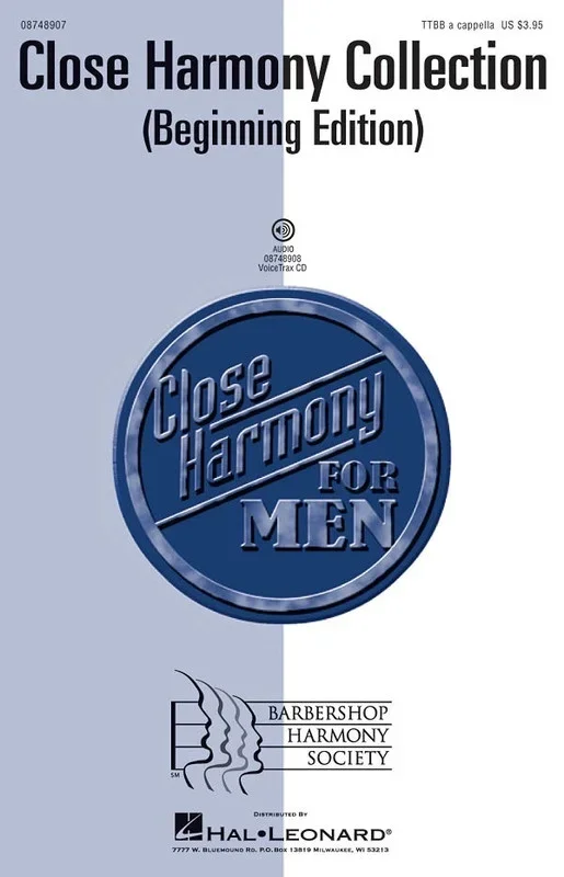 Close Harmony Collection Beginning Edition VoiceTrax CD (CD Only)