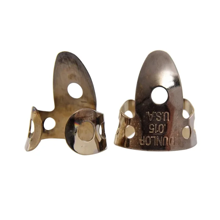 Cobalt Plated .015″ Nickel/Silver Finger Picks (Pair)