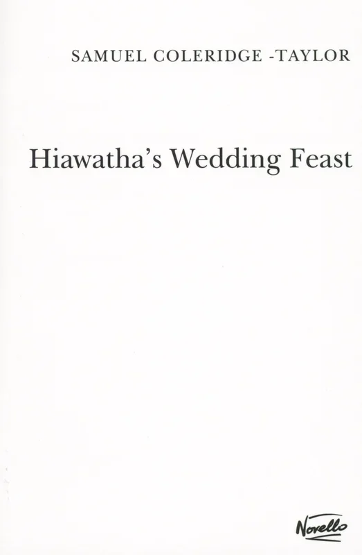 Coleridge-Taylor: Hiawatha’s Wedding Feast, Op. 30, No. 1
