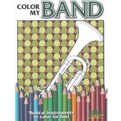 Color My Band – Coloring Book