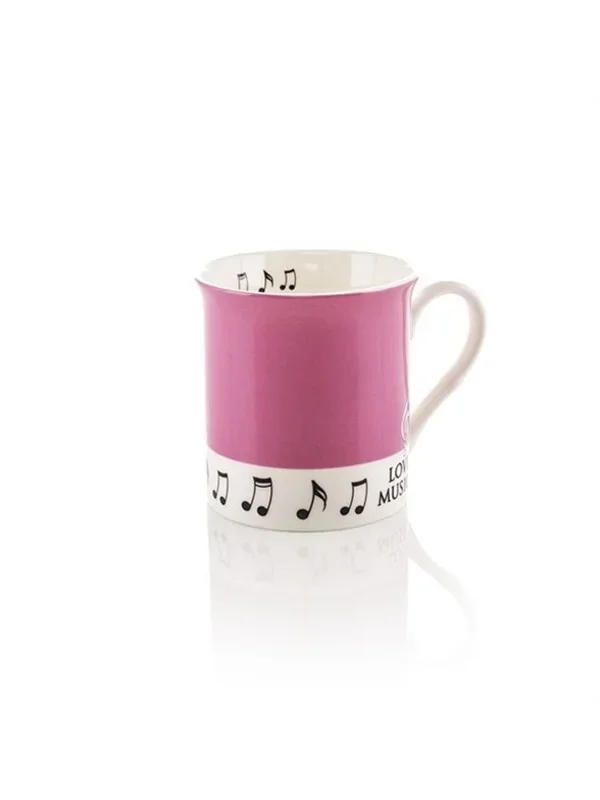 Colour Block Mug Pink