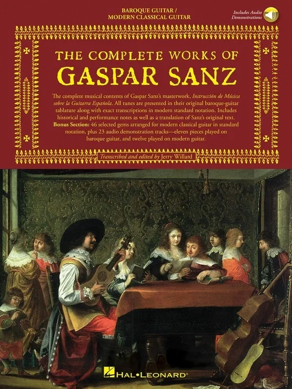 Complete Works Of Gaspar Sanz Vol 1 & 2