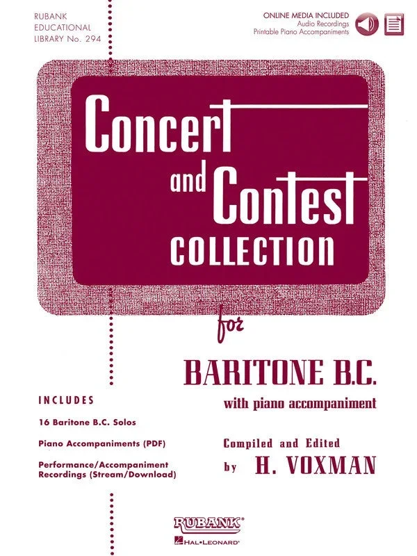 Concert and Contest Collection – Baritone BC