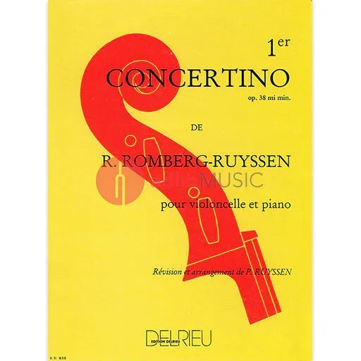 CONCERTINO NO 1 E MIN OP 38 VC/PNO
