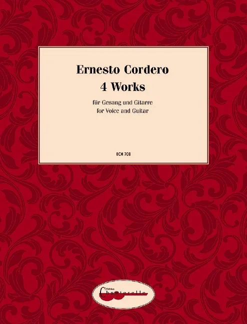Cordero: 4 Works for Voice & Guitar