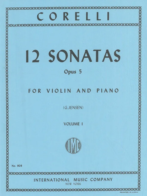 Corelli: 12 Violin Sonatas, Op. 5 – Volume 1