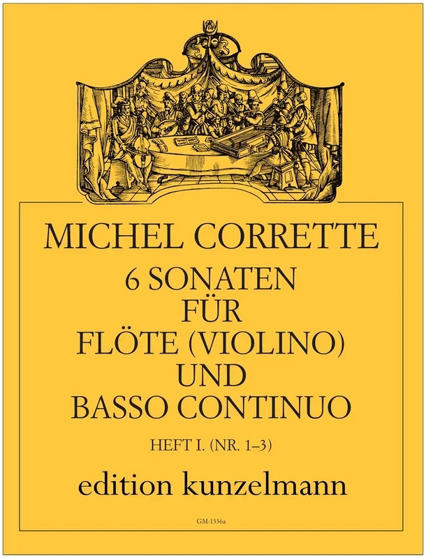 Corrette: Flute Sonatas, Op. 13 – Volume 1 (Nos. 1-3)